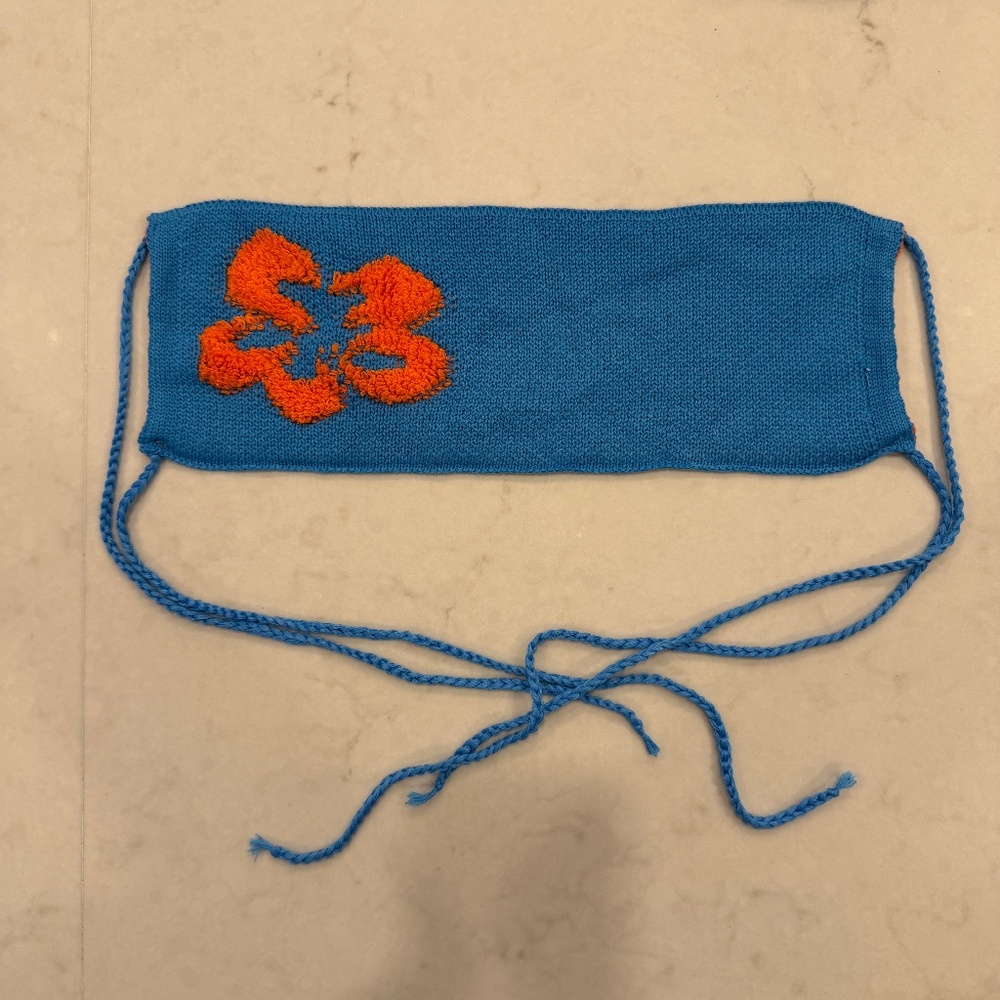 NWOT Lucy in the Sky knit bandeau top, size S